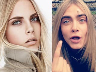 Cara Delevingne pre Burberry