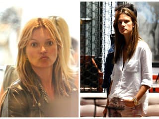 Kate Moss, Alessandra Ambrosio