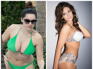 Modelka Kelly Brook je