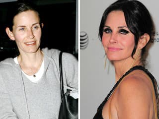 Courteney Cox bez mejkapu