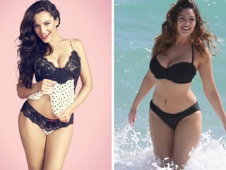 Kelly Brook na vyretušovanej
