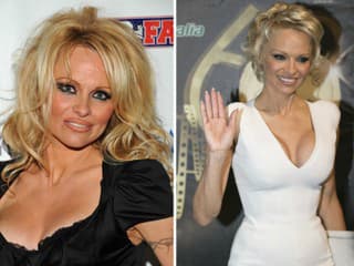 Herečka Pamela Anderson výrazne
