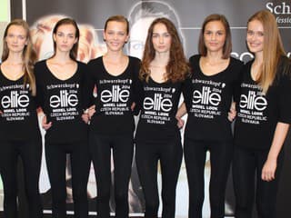 Šestica finalistiek Elite Model