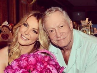 Hugh Hefner so svojou
