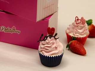 Valentínske cupcakes