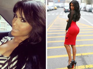 Dvojníčka Kim Kardashian je