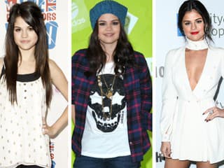 Selena kedysi a dnes: