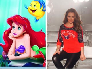 Princezná Ariel je animovanou