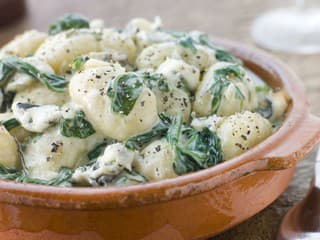 Tieto špenátové gnocchi potešia