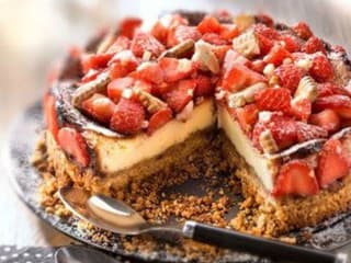 Lahodný cheesecake z ovsených
