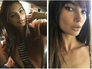 Modelka Emily vľavo a