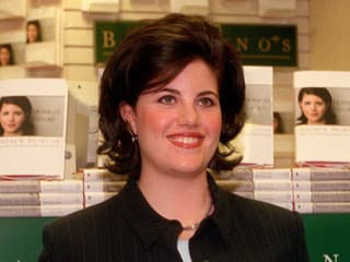 Monica Lewinsky pred sedemnástimi