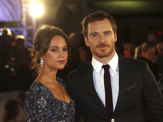 Michael Fassbender a Alicia