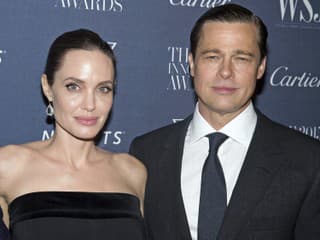 Angelina a Brad vyzerali