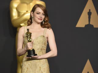 Oscarová herečka Emma Stone