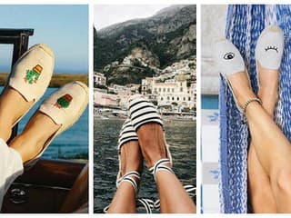 Štýlové espadrilky pre letné