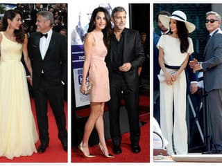 Okúzľujúca Amal Clooney vyráža