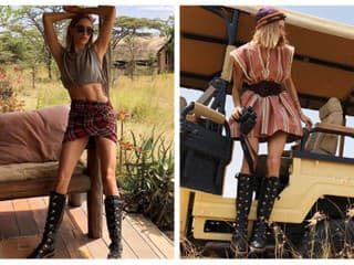 Krásna ruská modelka nielenže
