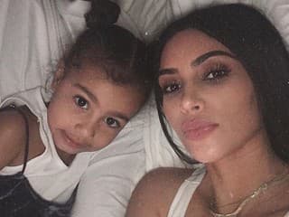 Dcérka Kim Kardashian, North