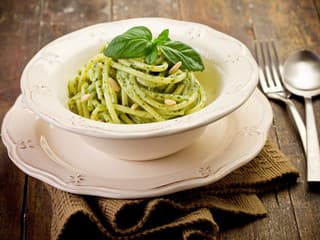 Bazalkové pesto na cestoviny