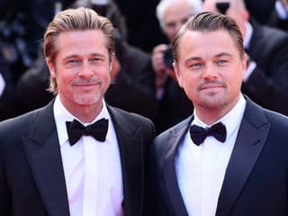 Leonardo DiCaprio i Brad