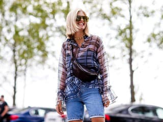 Denimové cyklošortky: HOT or