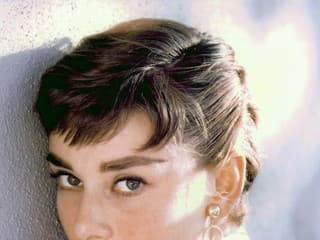 Herečka Audrey Hepburn je