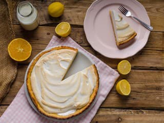 Citrónový cheesecake je na