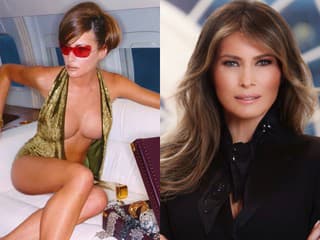 Melania Trump kedysi a