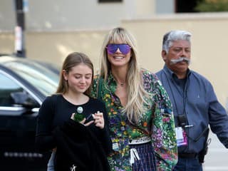Dcéra Heidi Klum sa