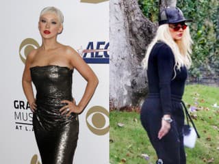 Speváčka Christina Aguilera zmenila