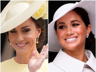 Kate a Meghan očarili