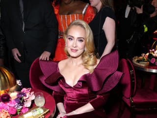 Speváčka Adele na Grammy