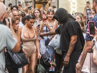 Bianca Censori a Kanye