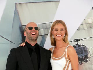Rosie Huntington-Whiteley a Jason
