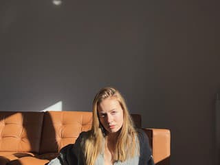 Anjelsky krásna Simona Kollárová