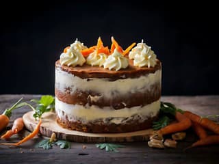 Mrkvový koláč s mascarpone