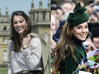 Kate Middleton pred 20