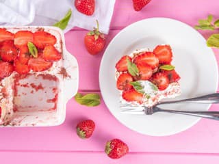 Ľahká mascarpone torta s