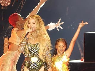 Najmladšia dcéra Beyoncé zažiarila
