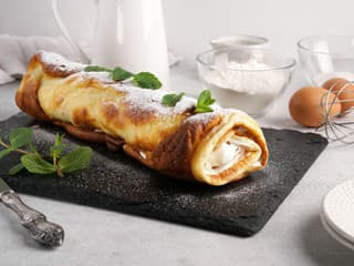 Nadýchané kokosové palacinky