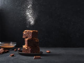 Stack of  brownies