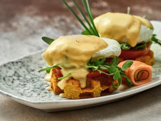 Vajce Benedict s lososom