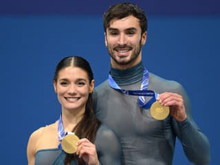 Francúzski krasokorčuliari Laurence Fournierová