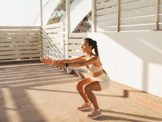 Strong and slim athletic