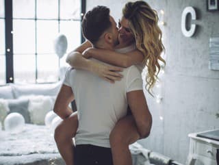 Couple on Valentine day
