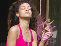 Rihanna, marihuana