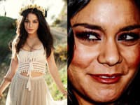 Vanessa Hudgens a jej detail tváre