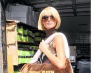 Obrovská extravagantná kabelka dedičky Paris Hilton.