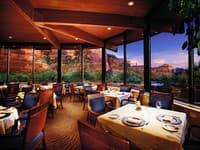 Úchvatná reštaurácia v Enchantment resort, Arizona. 